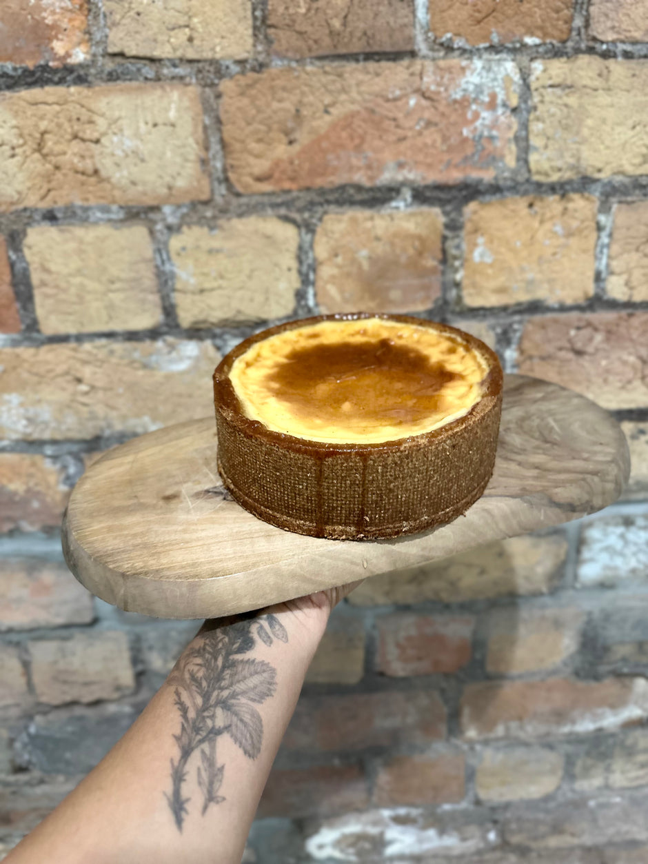 Apple and Blackberry and Vanilla Custard Parisien Flan