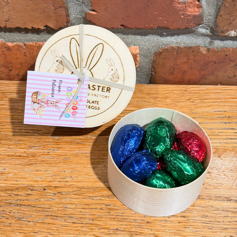 Dark Chocolate and Sea Salted caramel Eggs