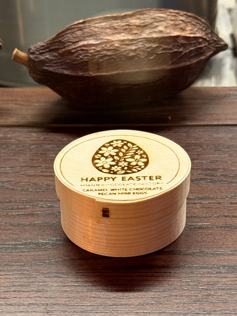 Caramelised White Chocolate & Pecan Praline Eggs