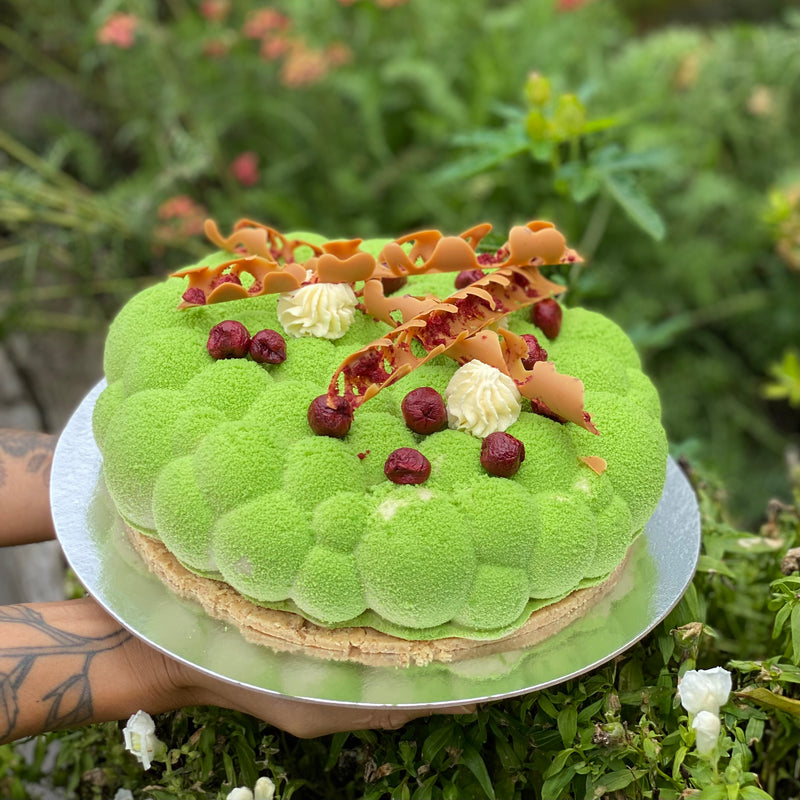 Green Forest Cake