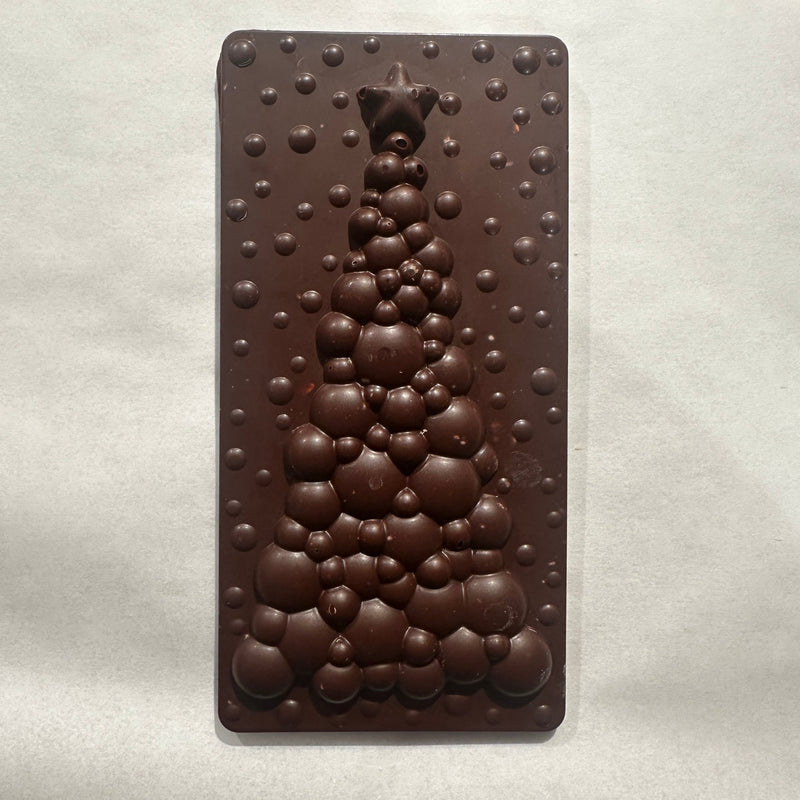 Christmas Tree Chocolate Bar - MiannChocolateFactory