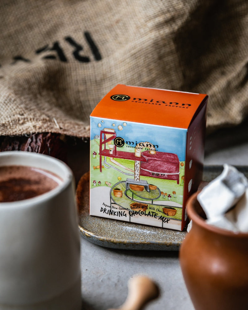 Hot Chocolate - Papua New Guinea 40% milk hot chocolate - MiannChocolateFactory