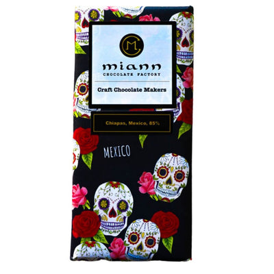 Mexico, Chiapas 85% Dark Chocolate Bar - MiannChocolateFactory